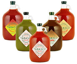 “So we got some Tabasco to
