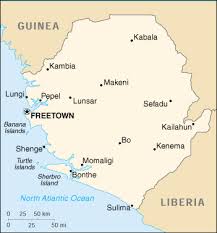 Detailed map of Sierra Leone