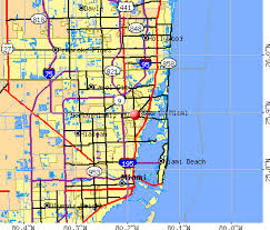 North Miami, FL map