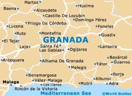 Granada City Map, Street Map,