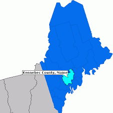 Kennebec County, Maine locator