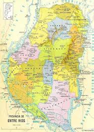 Mapa de Provincia de Entre