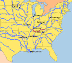 Cumberland River map