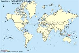Papua New Guinea Map