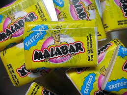 bubble-gums, the Malabar.