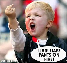 Well he is the liar,
