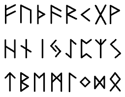 Elder Futhark - runes only