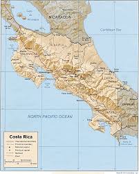 Map of Costa Rica