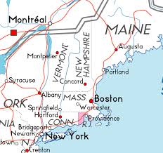 Map of Rhode Island
