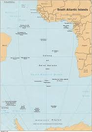 Map of St. Helena