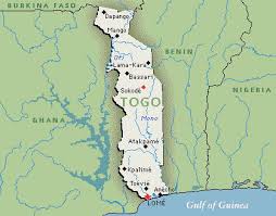 Map of Togo