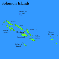 Solomon Islands Map