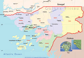 Guinea-Bissau Map - Africa