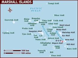Map of Marshall Islands