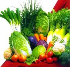 of leafy green vegetables