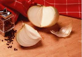 Image of sliced sweet Vidalia onion, ...