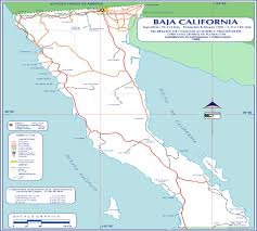 Baja California Norte Map