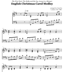 English Christmas Carol Medley