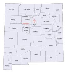 New Mexico County Selection