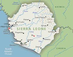 Map of Sierra Leone