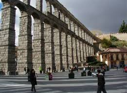 The Segovia aqueduct was built