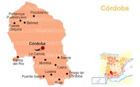 Map of Córdoba