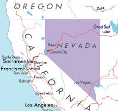 Map of Nevada