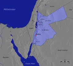 Jordania, and borders of