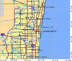 Wilton Manors, FL map