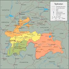 Tajikistan Map - Tajikistan