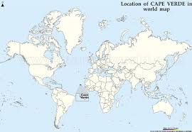 Cape Verde Map