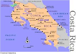 Costa Rica Maps Travel in