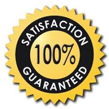100% satisfaction guarantee