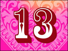 The number 13 The number 13