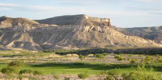The terrain around Lajitas The terrain around Lajitas