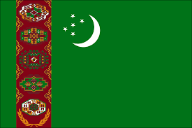 Turkmenistan flag Turkmenistan flag