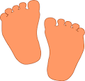 Bare Feet Clip Art (free