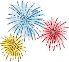 Colorful Fireworks Clip Art Colorful Fireworks Clip Art