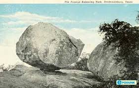 of Balanced Rock back when of Balanced Rock back when