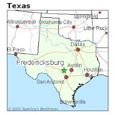 Map Of Fredericksburg Map Of Fredericksburg