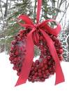Cranberry Ice Wreath