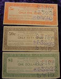 1933 Clay Center, Kansas Scrip Set 1933 Clay Center, Kansas Scrip Set