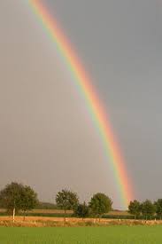August 2004: Regenbogen bei August 2004: Regenbogen bei