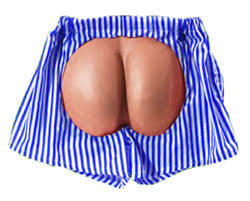 Funny Underwear - Bum Shorts