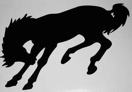 decal code = A16 - Bucking Horse