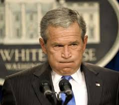 Bush has let us down. Bush has let us down.