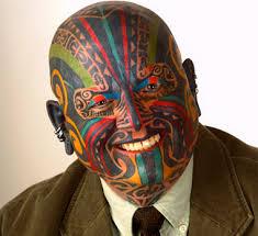 face tattoo - Boing Boing