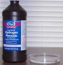 her to Hydrogen peroxide
