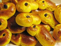 Lussebullar är enligt mig det