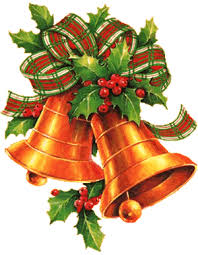 NOEL - cloche et houx